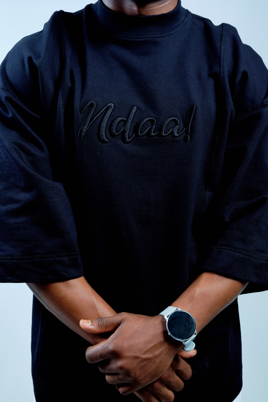 Ndaa Black Baggy T-SHIRT