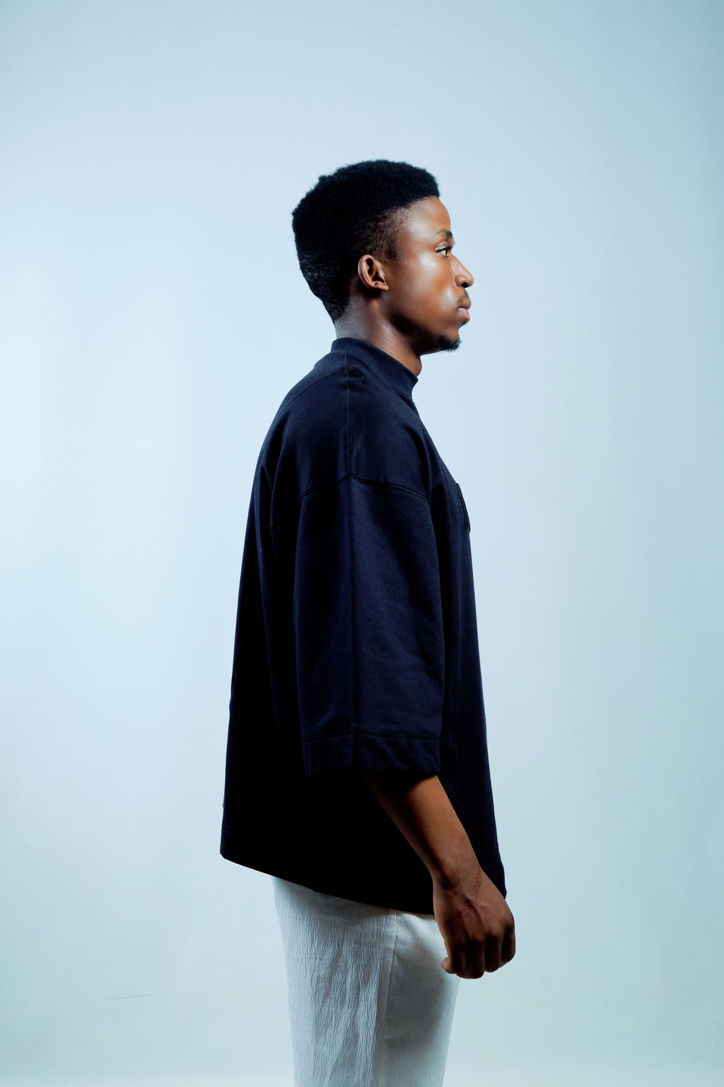 Ndaa Black Baggy T-SHIRT