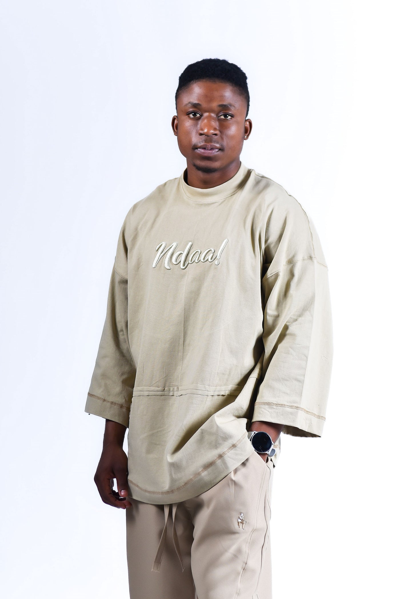 Beige oversized T Shirt
