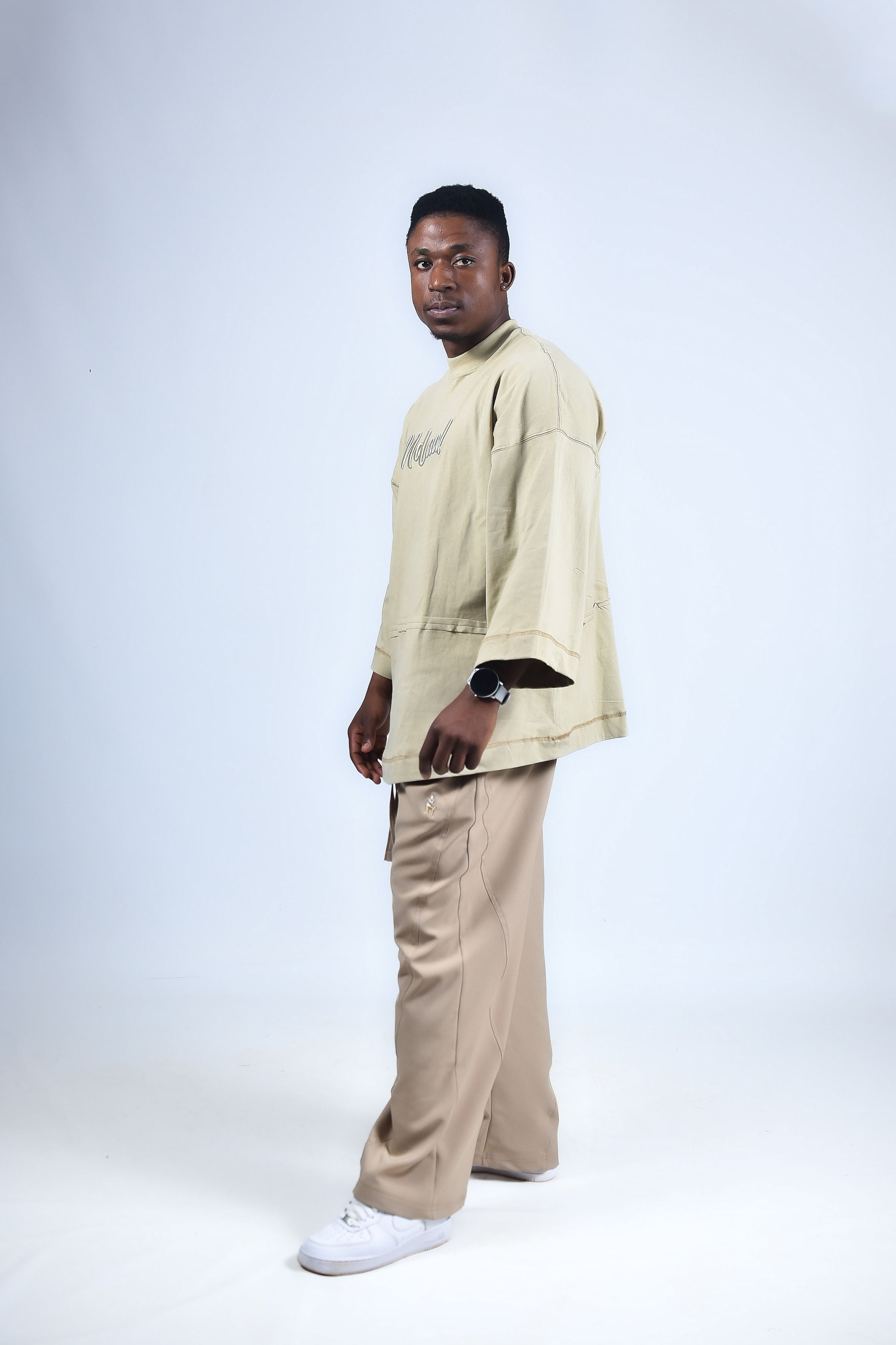 Beige oversized T Shirt