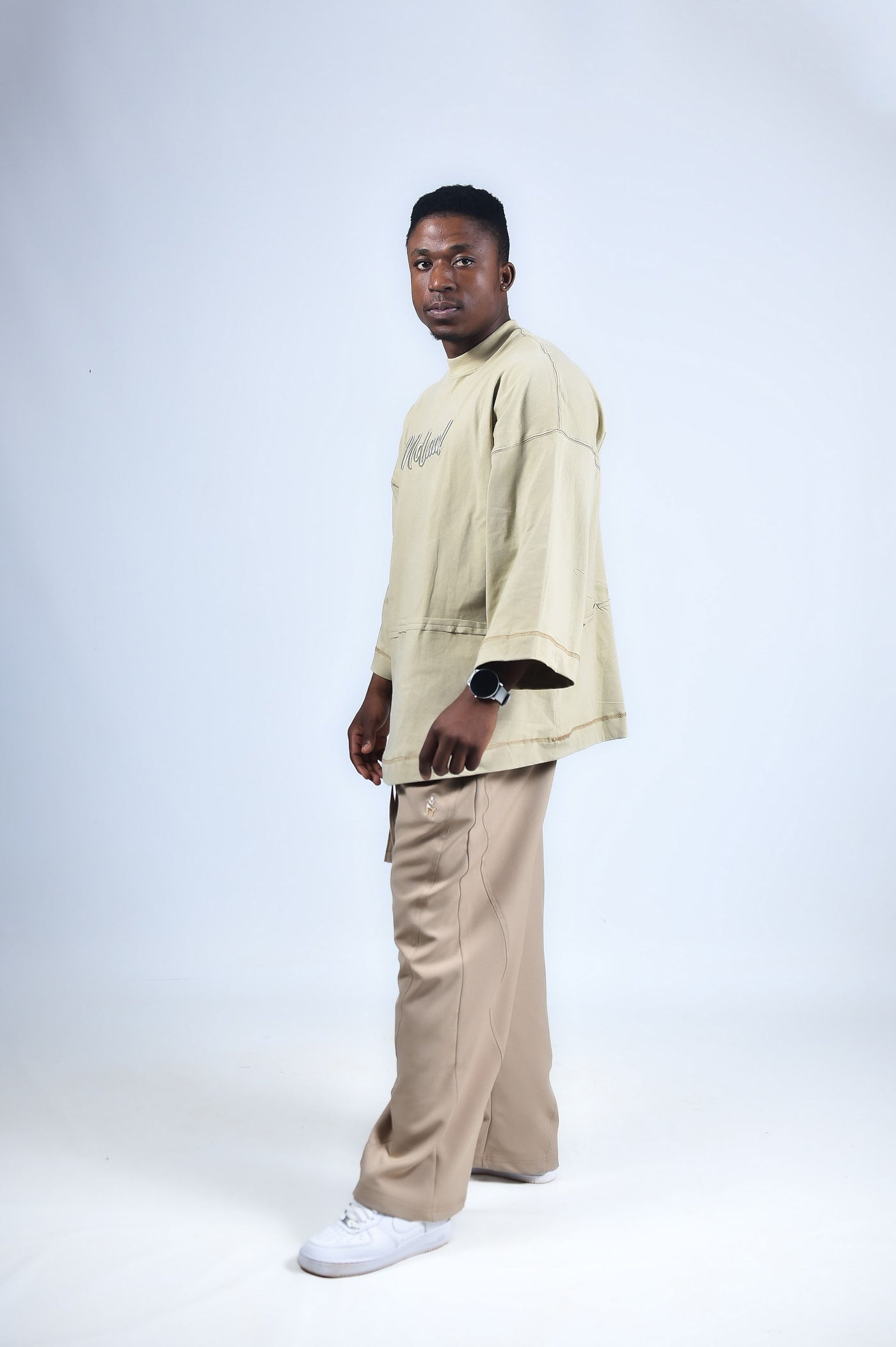 oversized beige Pants