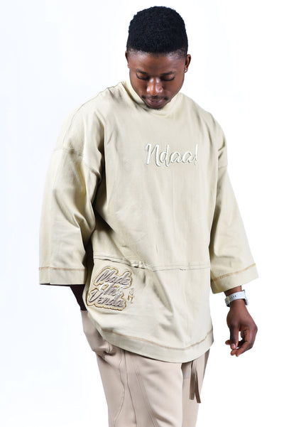Beige oversized T Shirt