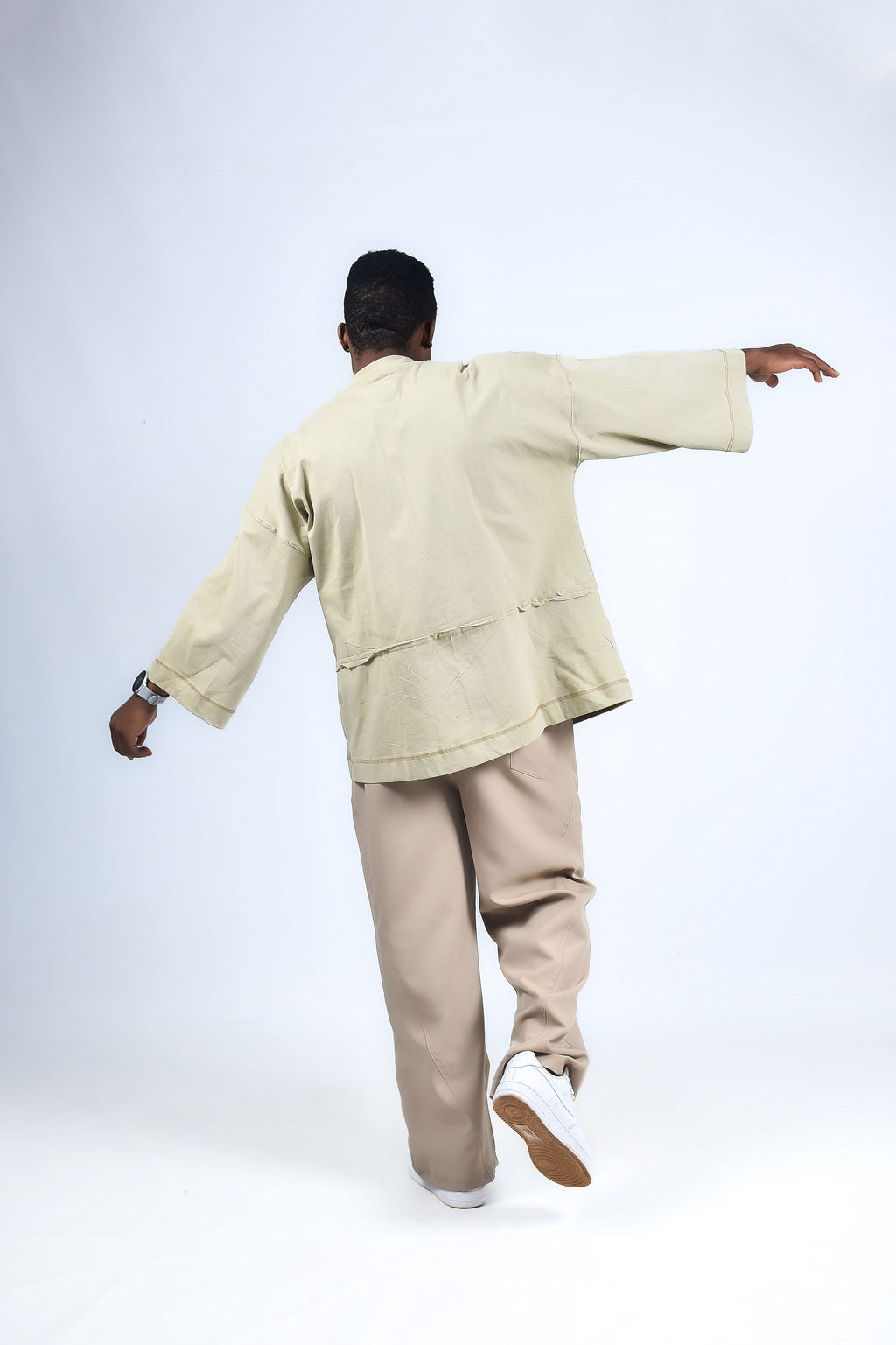 oversized beige Pants