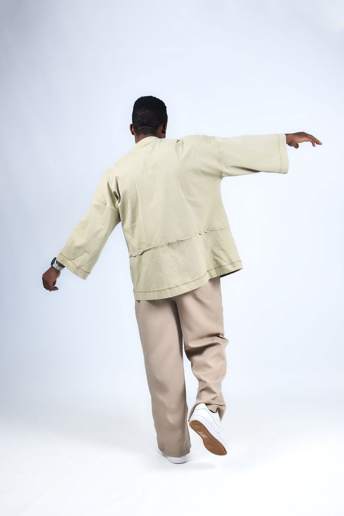 oversized beige Pants