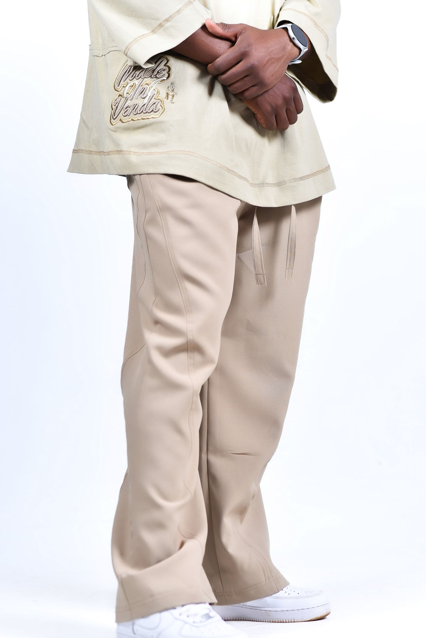 oversized beige Pants