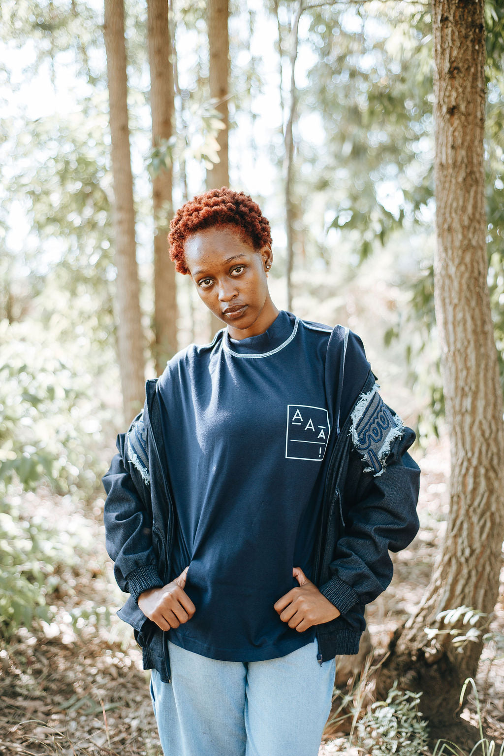 NDAA! Na AAA! Limited Edition Bomber Denim Jacket