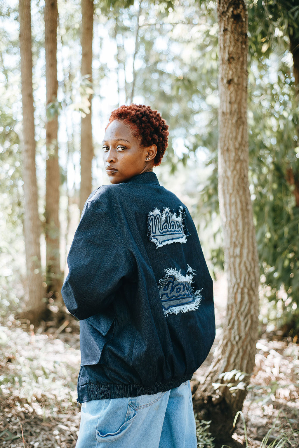 NDAA! Na AAA! Limited Edition Bomber Denim Jacket