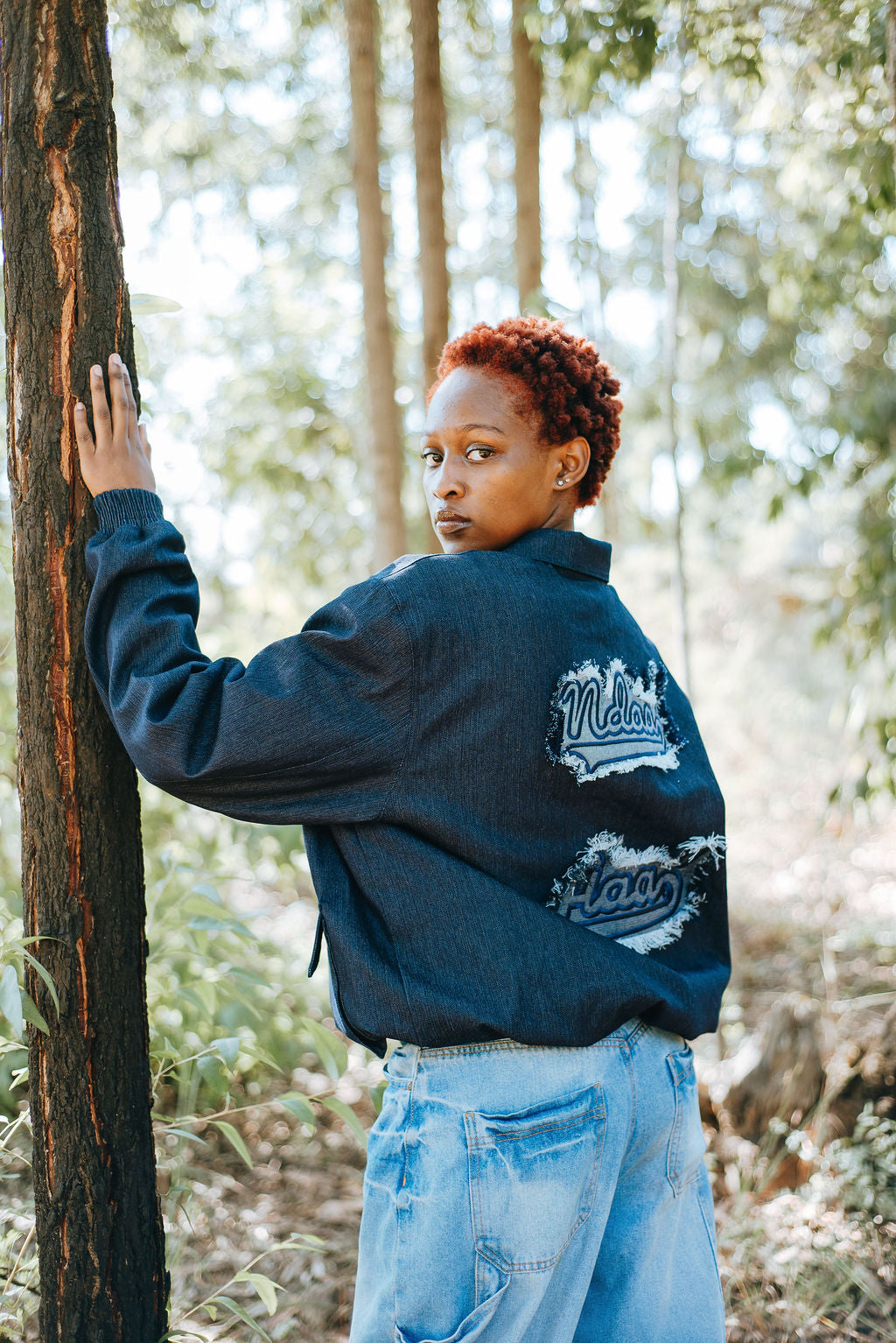 NDAA! Na AAA! Limited Edition Bomber Denim Jacket