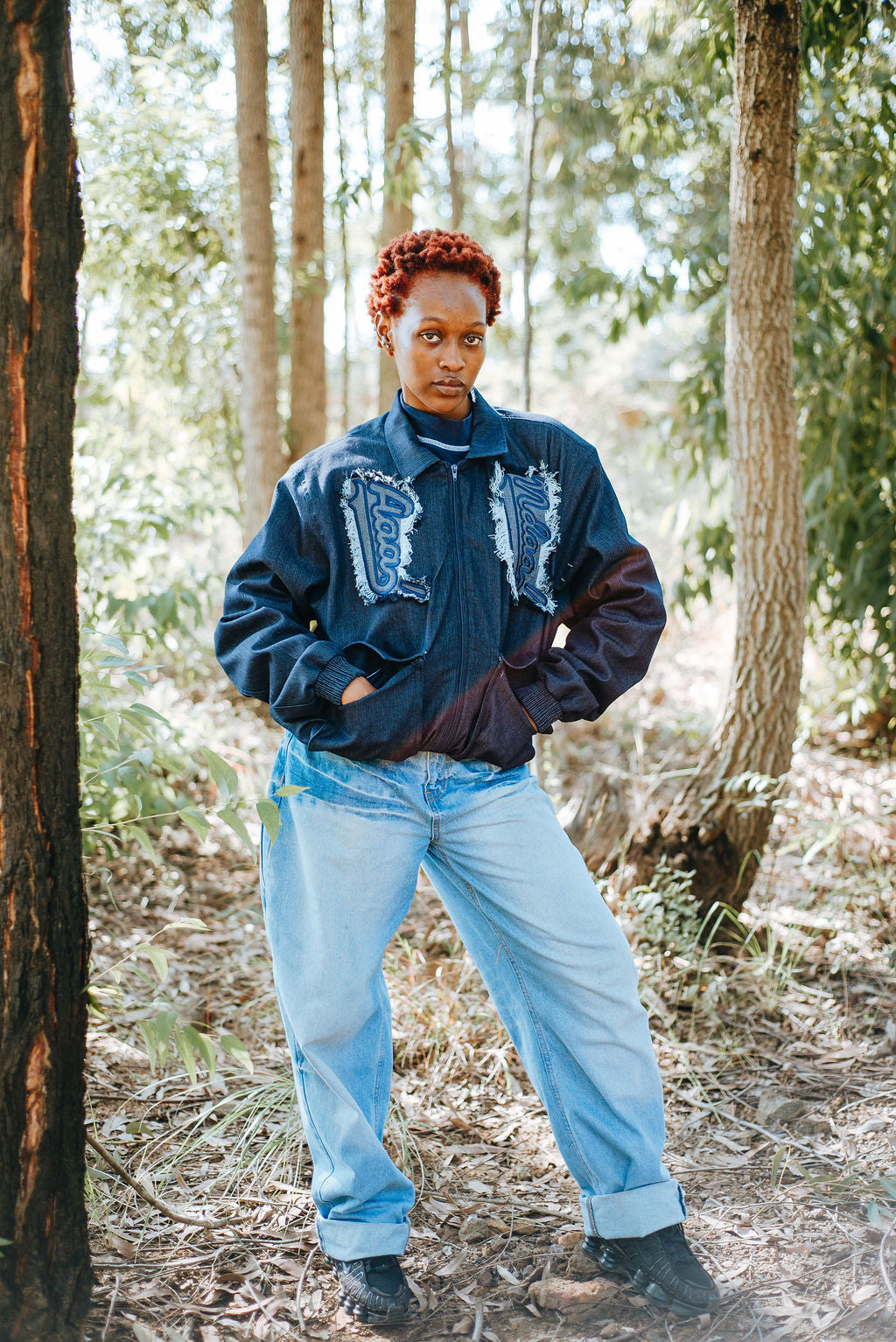 NDAA! Na AAA! Limited Edition Bomber Denim Jacket
